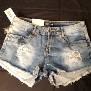 Jean shorts
